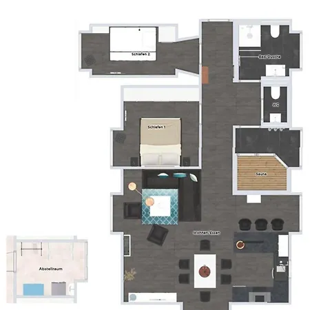 Appartement Prora - Mit Sauna - Geht Immer Binz